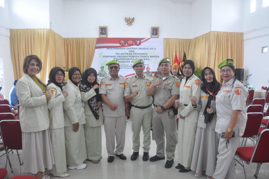 Sekjen PP PPM, M. Taufik SA, dan Ketua OK Agus Jaya Gunara serta pengurus PP PPM lainnya berfoto bersama pengurus PD PPM Kepri di bawah kepemimpinan Robinson Purba usai sukses menyelenggarakan Musda ke-5 dan Pengukuhan Pengurus PD PPM Kepri, Januari 2026 lalu. 